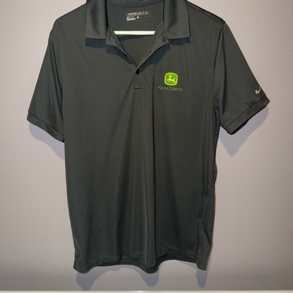 Nike Golf Dri-Fit Men's Dark Gray Polo Shirt